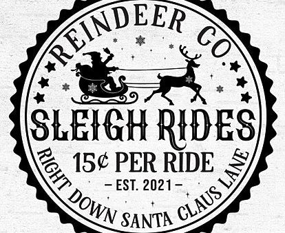 LET763 - Sleigh Rides - 12x16 Fashion