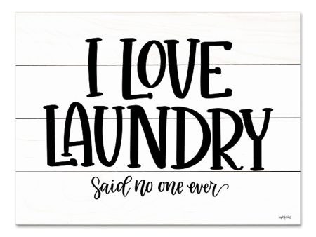 DUST1020PAL - I Love Laundry - 16x12 Cheap