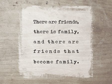 BRO305 - Friends Become Family - 12x12 Supply