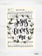 DUST434 - Jesus Loves Me Hymn   - 12x16 Cheap