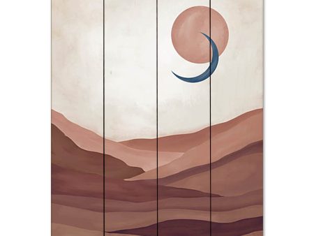 MOL2489PAL - Desert Sun and Moon - 12x16 Discount