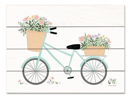 RN502PAL - Spring Flower Bike   - 16x12 Cheap