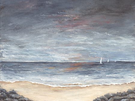 SAW122 - Sunset Sail    - 12x12 Online Sale