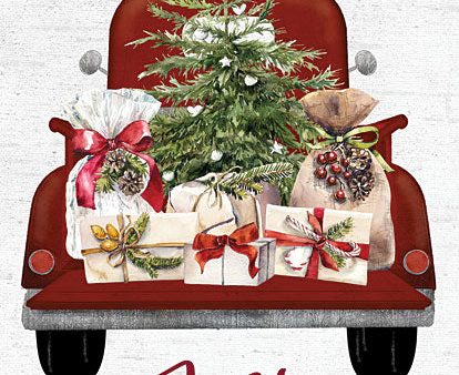 LET758 - Joy Christmas Truck - 12x16 Online now